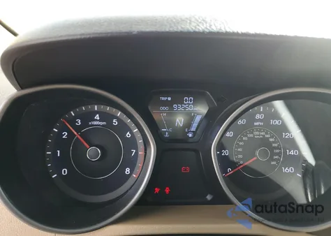 2013 Hyundai Elantra Gls из США, поврежденный, VIN 5NPDH4AEXDH307115